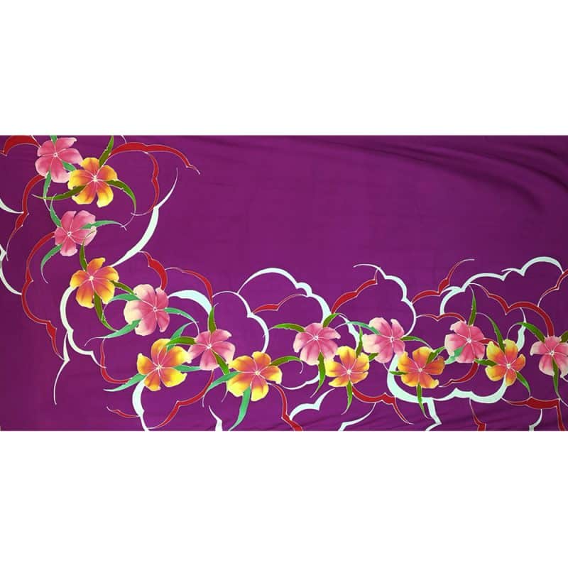 Hand drawn Batik Pareo Cotton | BC123-0014 - Image 2