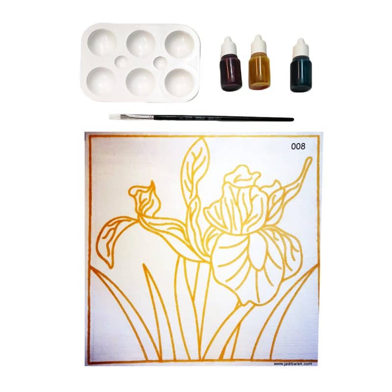 Batik DIY painting kit | Lily Flower | SD215- 008