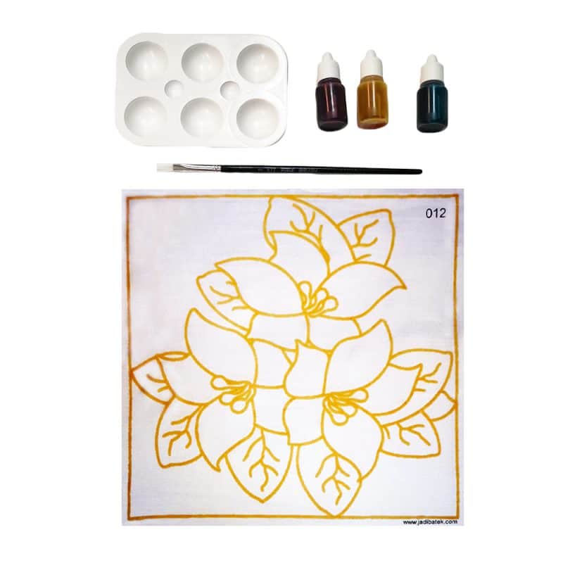 Batik DIY painting kit | Bougainvillea Flowers | SD215- 012