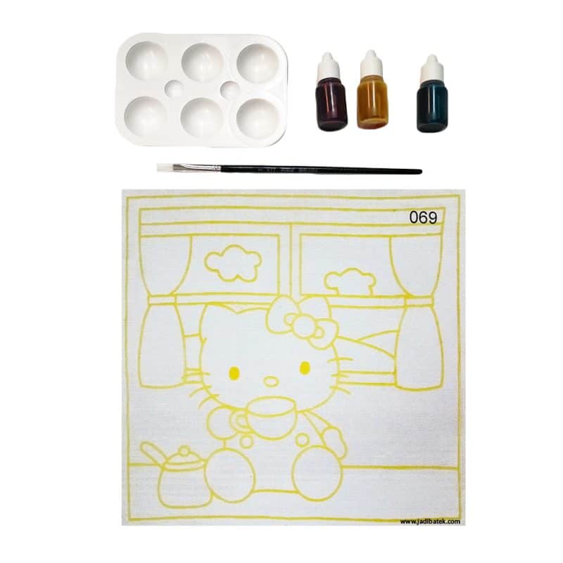 Batik DIY painting kit | Kitty | SD215- 070