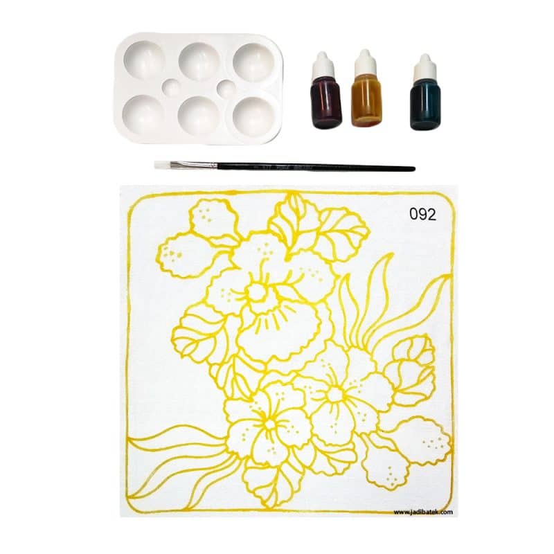 Batik DIY painting kit-flowers | SD215-092