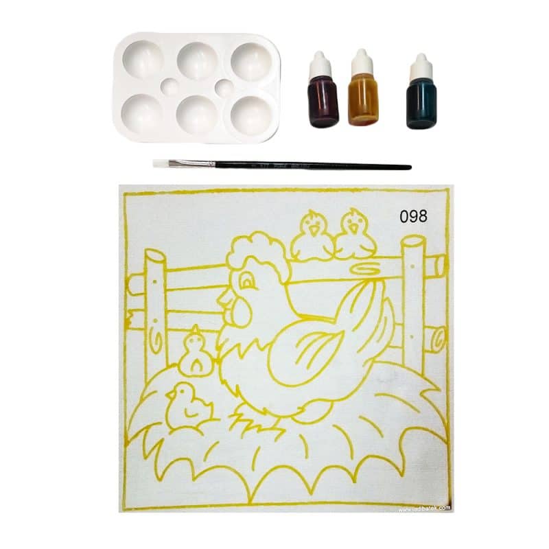 Batik DIY painting kit | Hen | SD215- 098