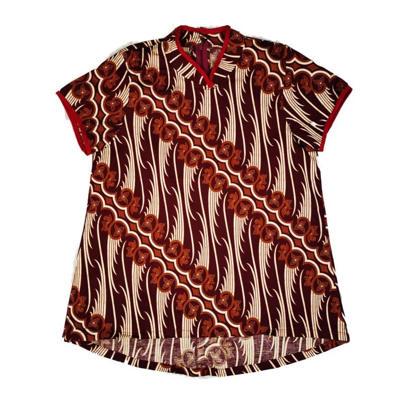 Batik Lady blouse Oriental Design | BW095B-0002