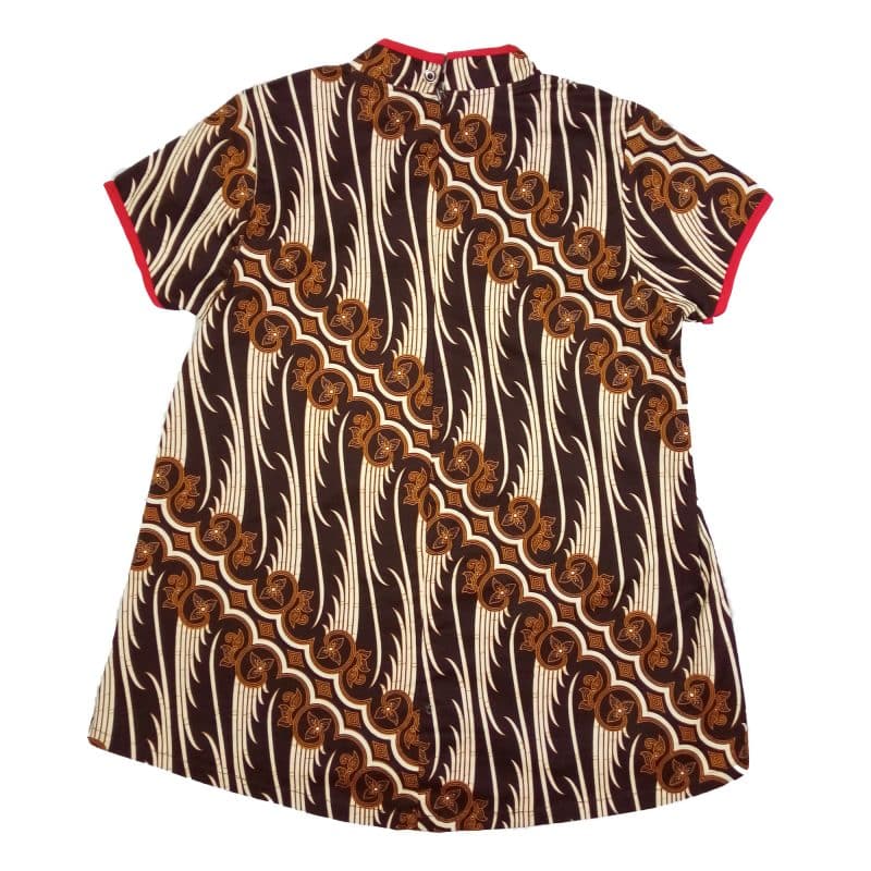 Batik Lady blouse Oriental Design | BW095B-0003 - Image 2