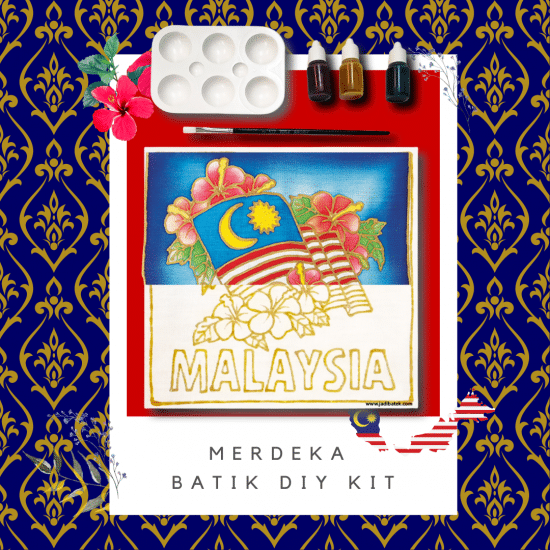 Merdeka Coloring Series – Batik DIY Painting Kit | Jadi Batek