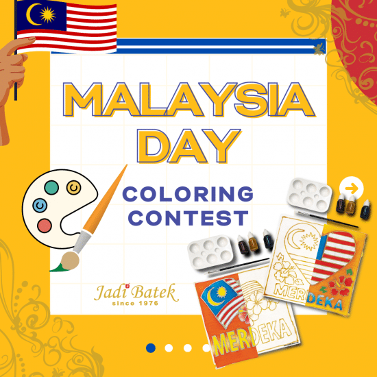 Malaysia Day 2021 Batik Coloring Contest – Win Vouchers up to RM100!