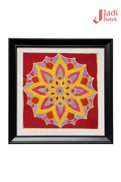 Small Batik Class Framing Service 23x23cm