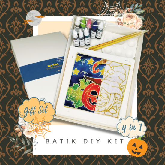 Batik DIY Painting Kit Gift Sets – 4 in 1 (RM 68 ONLY)