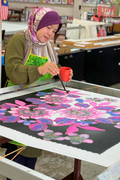 Batik Class Scarf Drawing at Jadi Batek