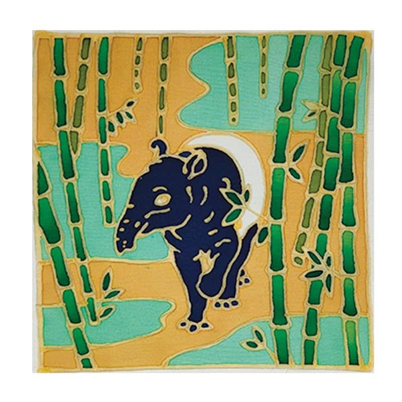 Batik Painting Kit Endangered Animals | Tapir | SD215-245 - Image 2