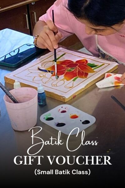 (Gift Voucher) Small Batik Class at Jadi Batek