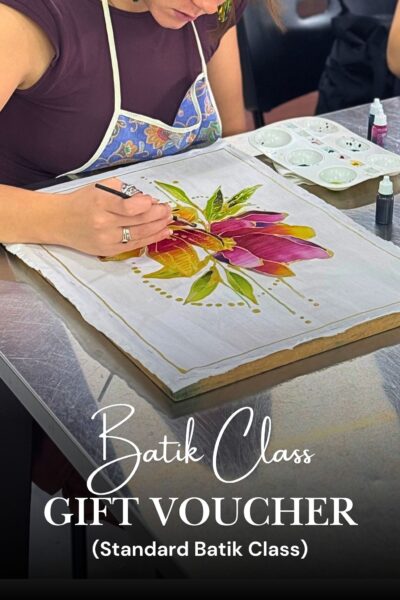 (Gift Voucher) Standard Batik Drawing Class at Jadi Batek