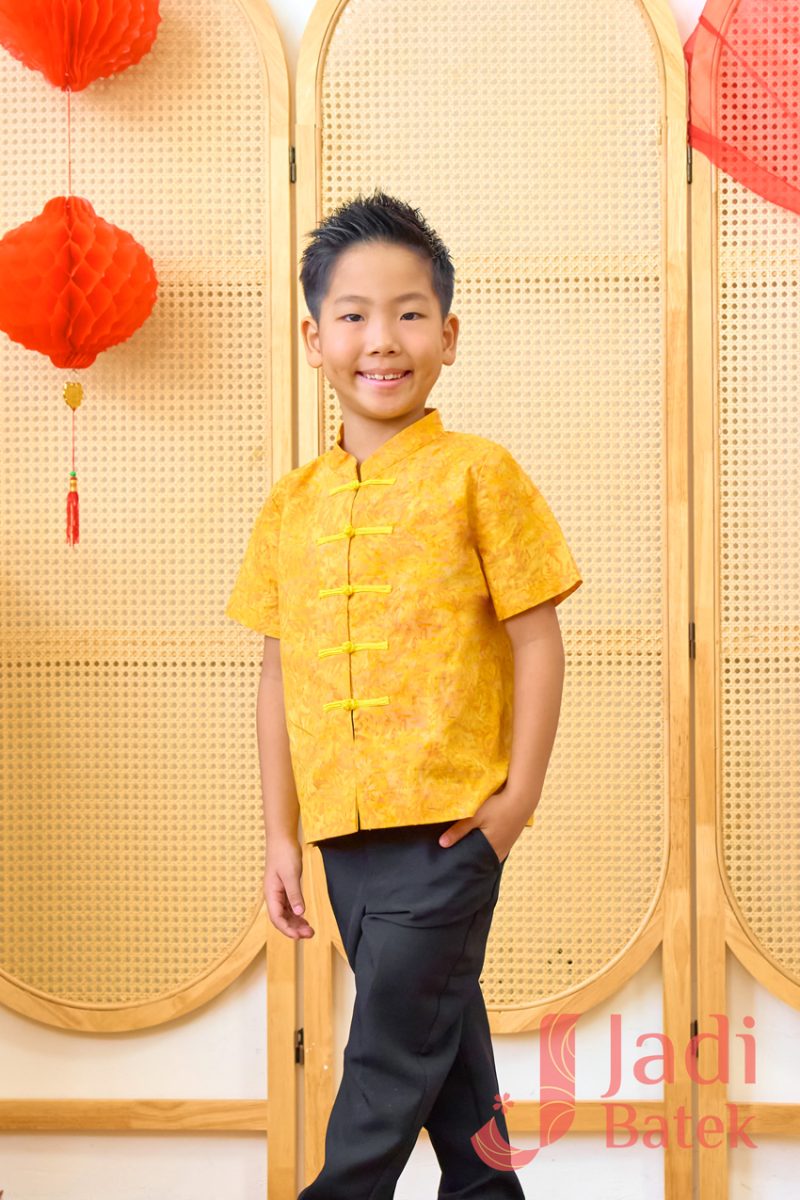 Boy Batik Shirt | Chinese New Year Collection | BH022-2 - Image 2