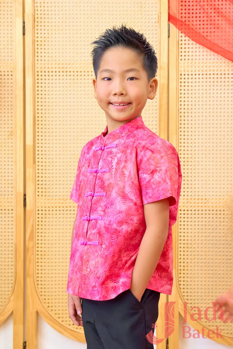 Boy Batik Shirt | CNY Collection | BH022-1 - Image 2