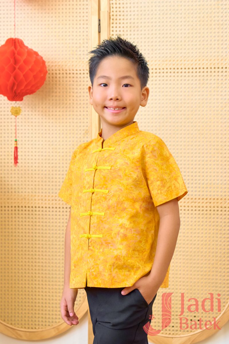 Boy Batik Shirt | Chinese New Year Collection | BH022-2 - Image 3