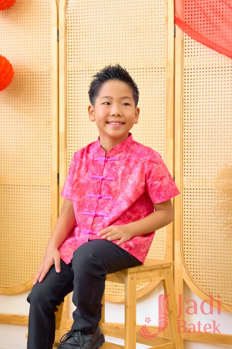 Boy Batik Shirt | CNY Collection | BH022-1 - Image 5