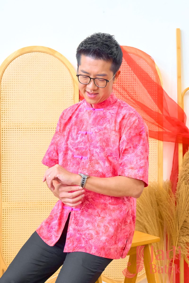 Short Sleeve Man Shirt | Chinese New Year Collection | BM055-1 - Image 2