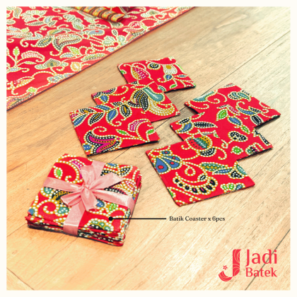 Batik Coaster 6in1 set Chinese New Year collection | BP071-008