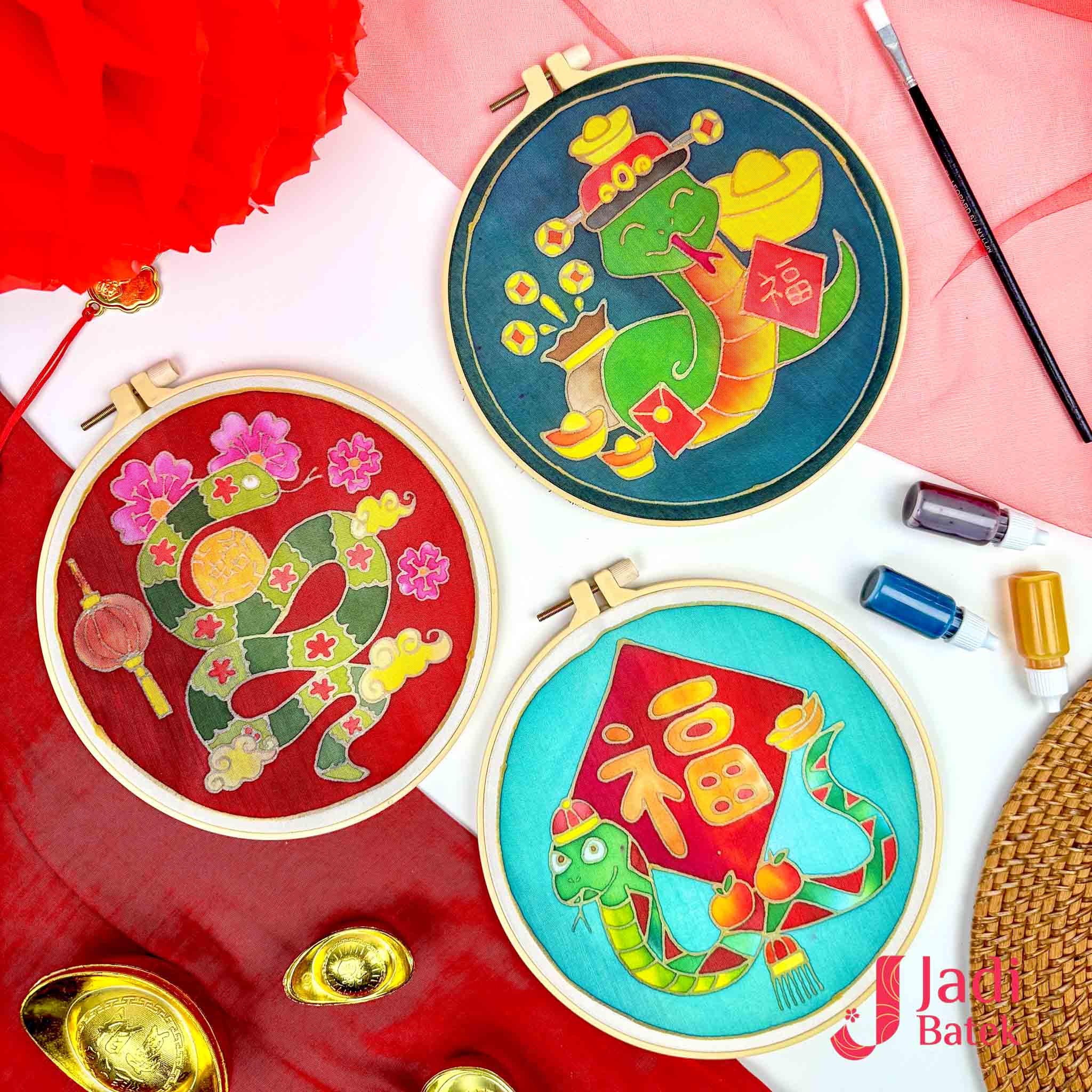 Batik Colouring Workshop for Chinese New Year 2025 – A Fun and Creative Celebration!