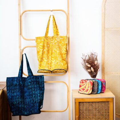 Batik Foldable Tote Bag | BP041