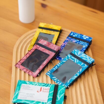 Batik ID Card Holder + Zipper | BP170