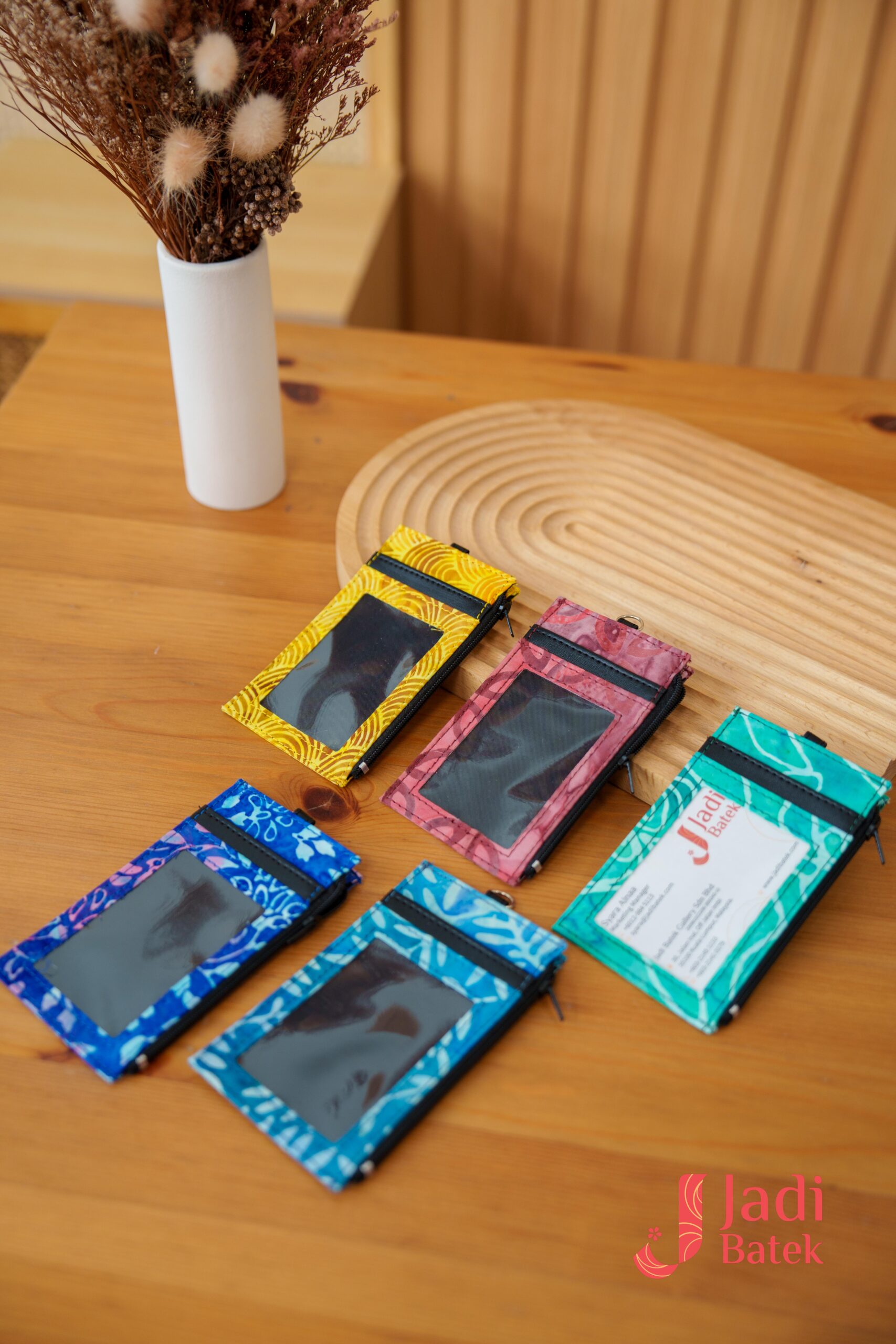 Batik ID Card Holder + Zipper | BP170 - Image 3