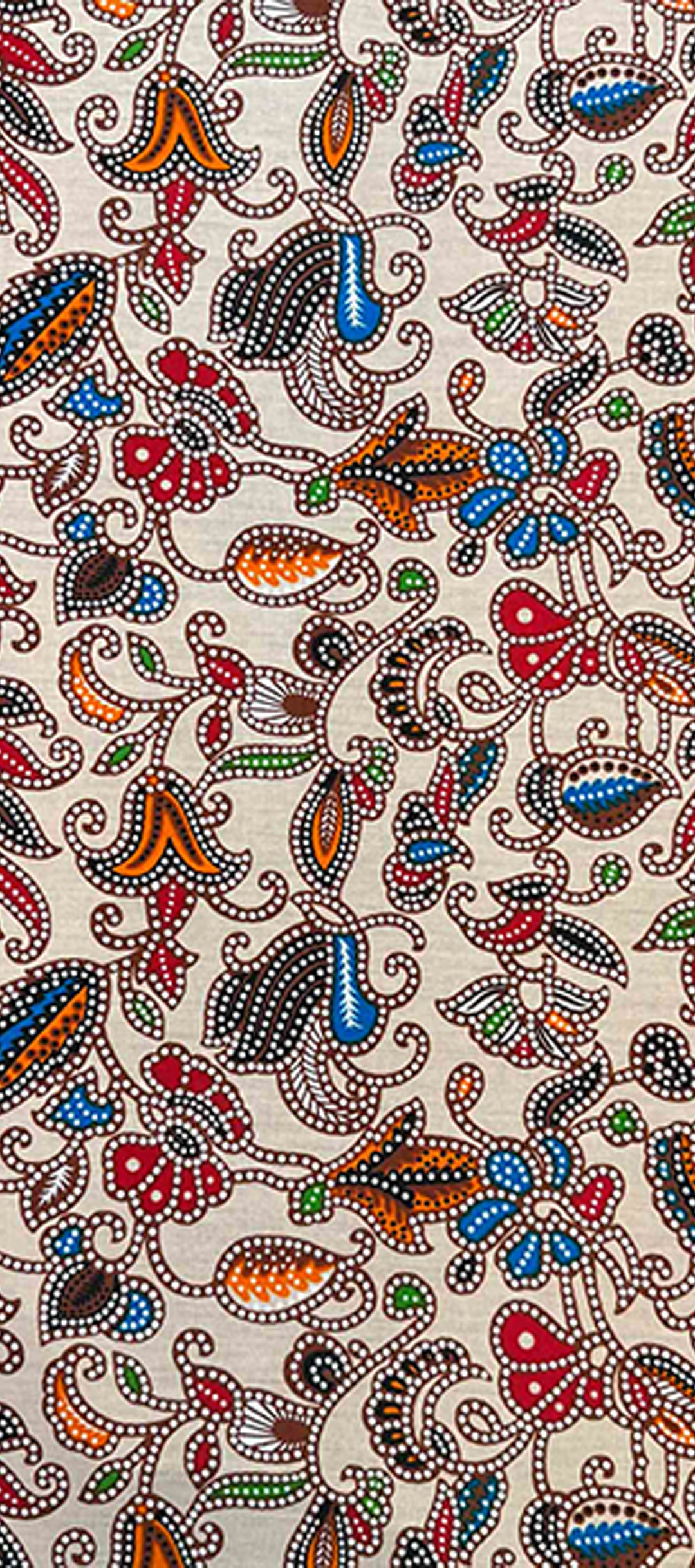 Cotton Batik Print Fabric by meter BC011-0095 - Image 2