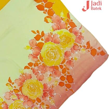 Handcrafted Batik Silk Scarves  I  BC021