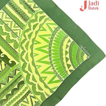 Handcrafted Batik Silk Scarves  I  BC021-04