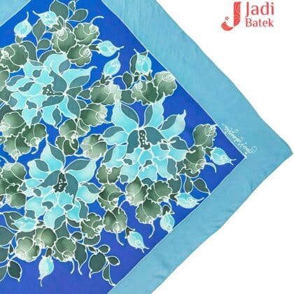 Handcrafted Batik Silk Scarves  I  BC021-09