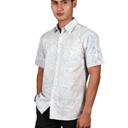 Short sleeve Batik JV Collection | Hand Block | BM006-142