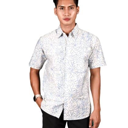 Short sleeve Batik JV Collection | Hand Block | S Size | BM006-146