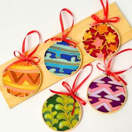 Mini Batik Class at Jadi Batek (12cm diam.)