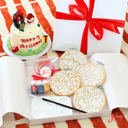 Christmas Ornament - DIY Batik Painting Kit Set (Gift Box Edition) | SD215C-2