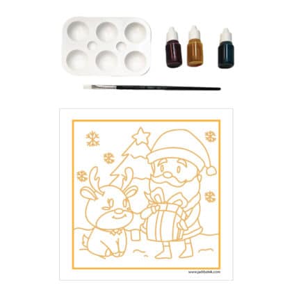 Batik DIY painting kit | Christmas Coloring | SD215-306
