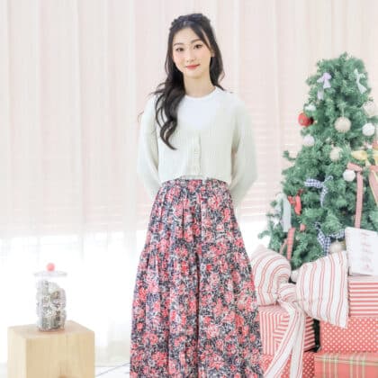 Festive Skirt Batik Collection | Hand Block | BW166b