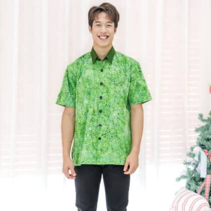 Festive Batik Shirt (Short Sleeve) Collection | Hand Block | BM059
