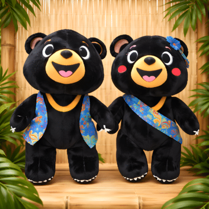 Malayan Sun Bear Plush Toy | 37cm | FN030