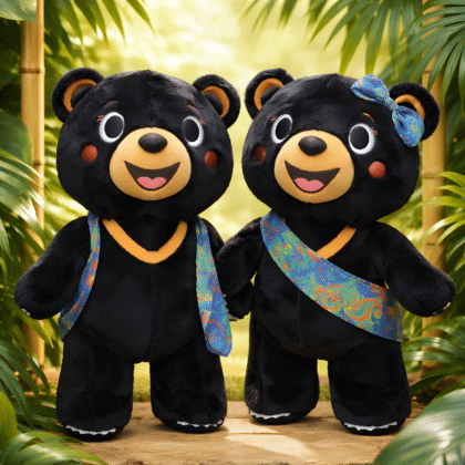 Malayan Sun Bear Plush Toy | 23.5cm | FN029