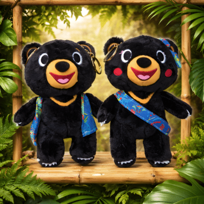 Malayan Sun Bear Bag Charm | 18cm | FN028