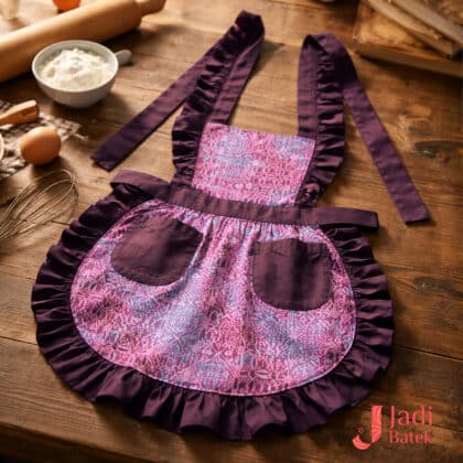 Batik Ruffle Apron | Sulora Collection | BP183