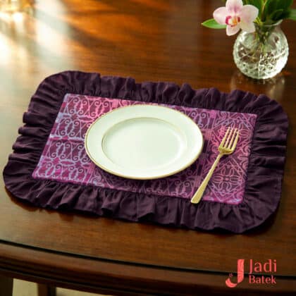 Batik Ruffle Table Mat | Sulora Collection | BP186