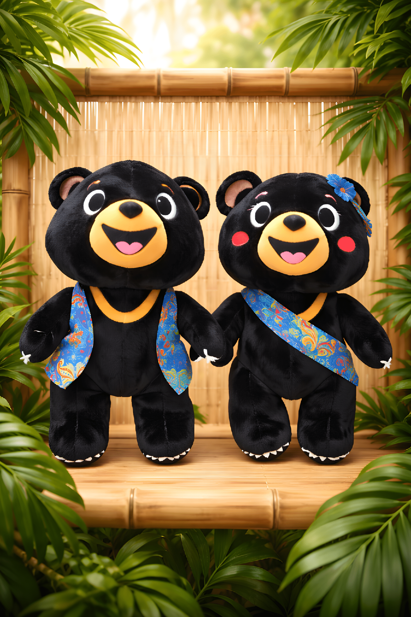 Malayan Sun Bear Plush Toy | 37cm | FN030