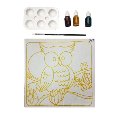 Batik DIY painting kit | Owl | SD215- 021