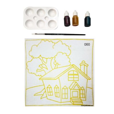Batik DIY painting kit | House | SD215- 060