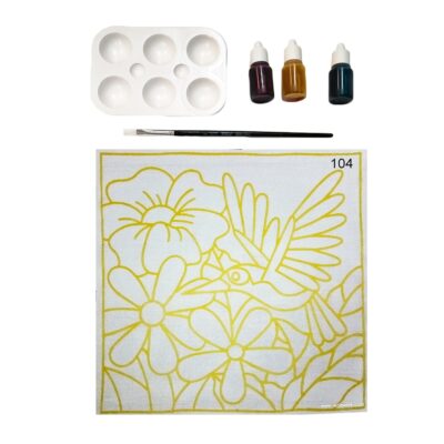 Batik DIY painting kit | Flower & bird | SD215- 104