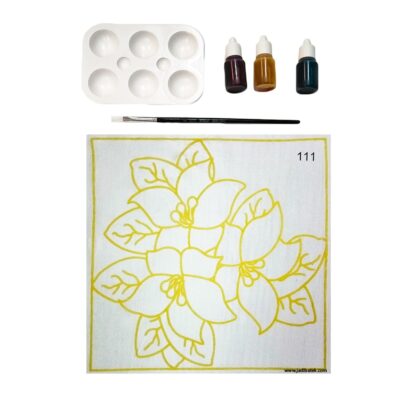 Batik DIY painting kit | Bougainvillea | SD215- 111
