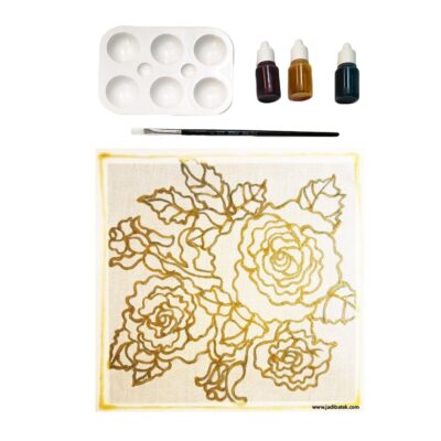 Batik DIY painting kit | Rose flower | SD215- 120