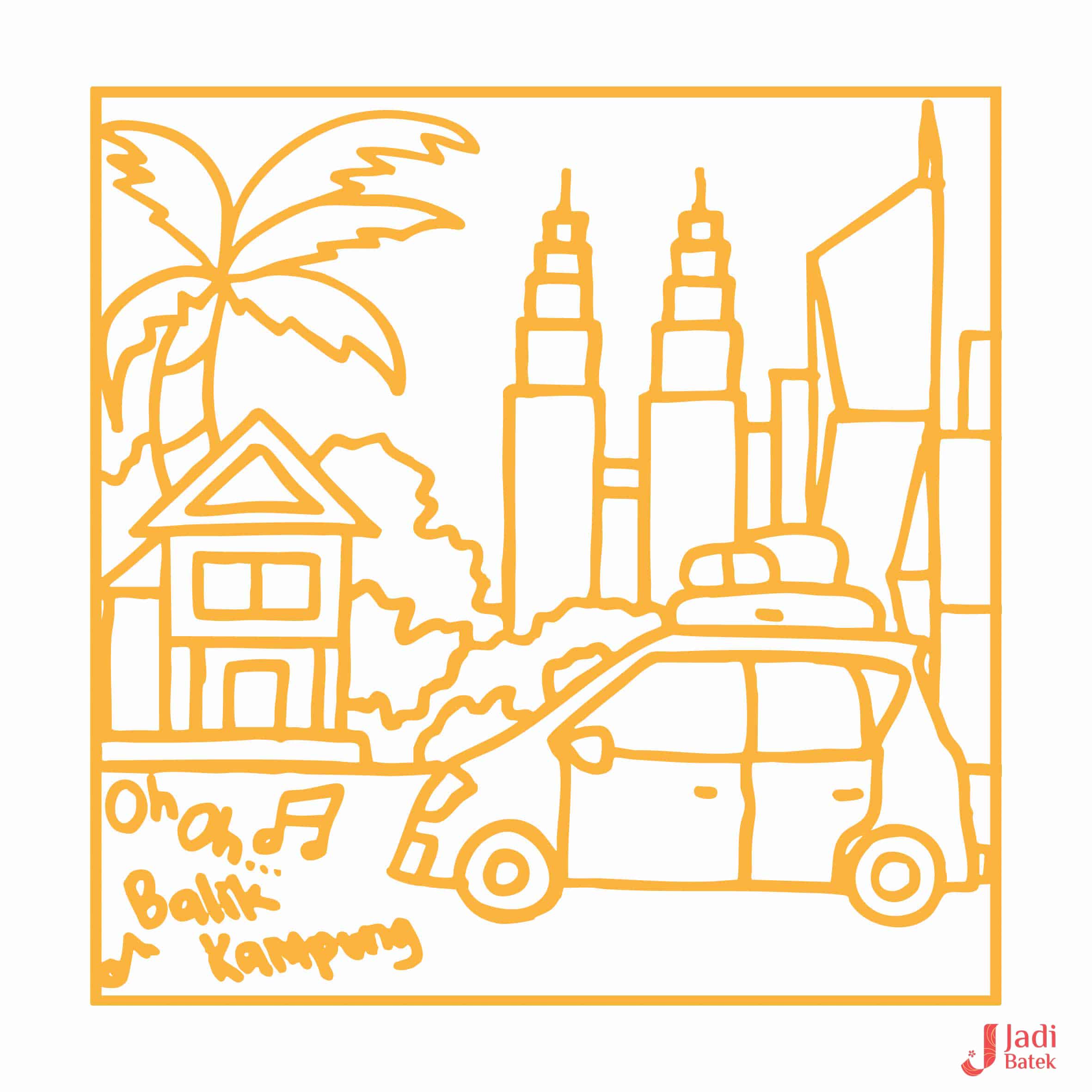 Batik Painting Kit | Hari Raya Theme | SD215-298 - Image 2