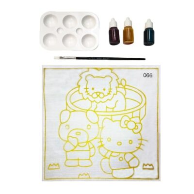 Batik DIY painting kit | Kitty Cat | SD215- 066